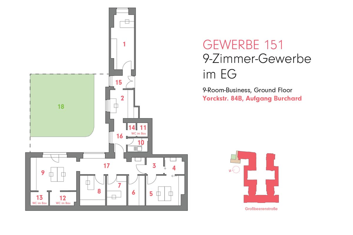 Grundriss Gewerbe 151