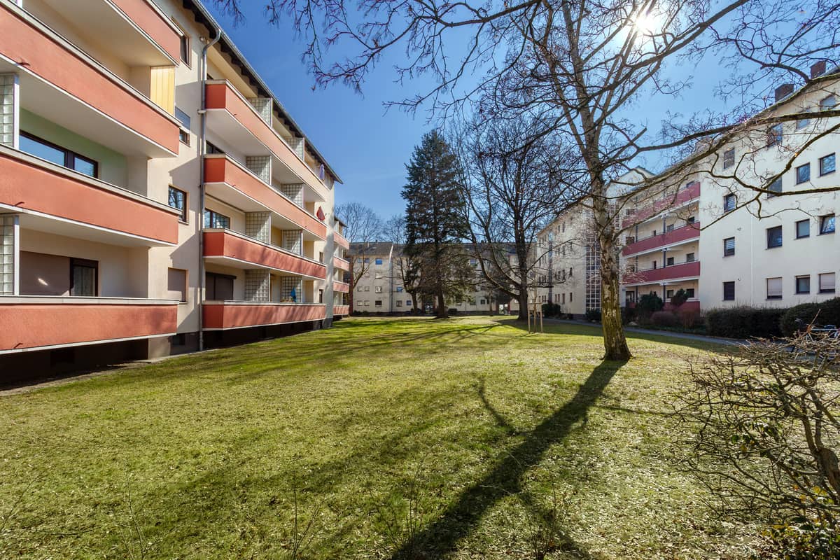 Rückansicht des Hauses