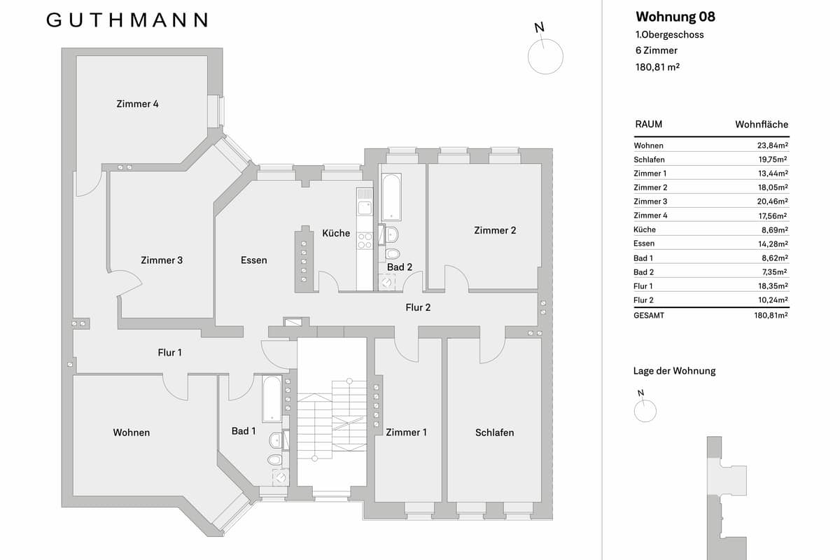 Grundriss WE08