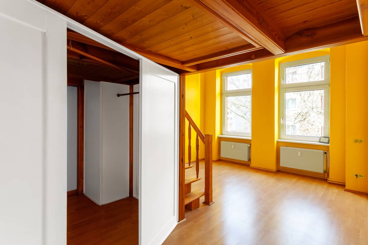 begehbarer Kleiderschrank