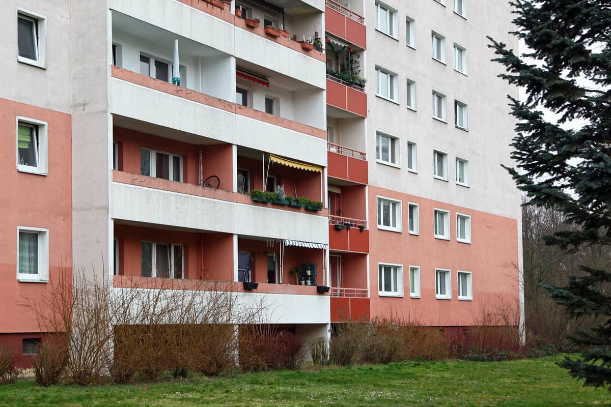 Rückseite Gebäude