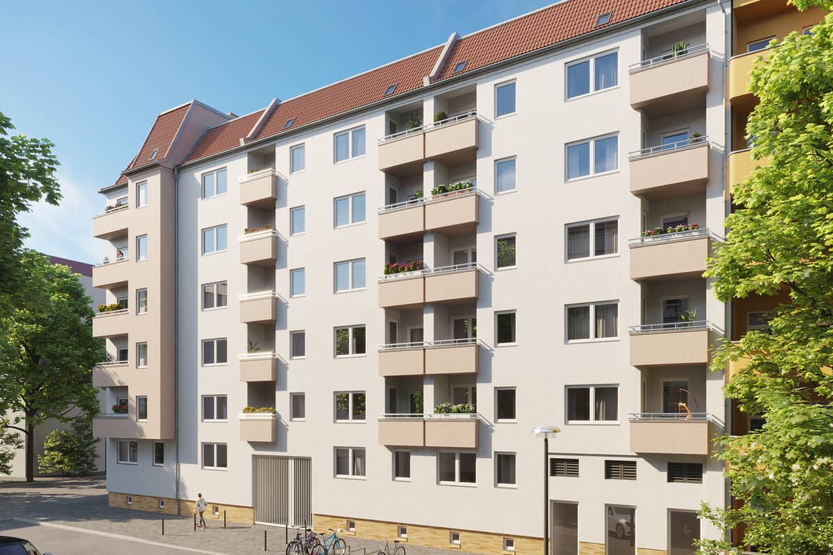 Rendering Scharnweberstraße