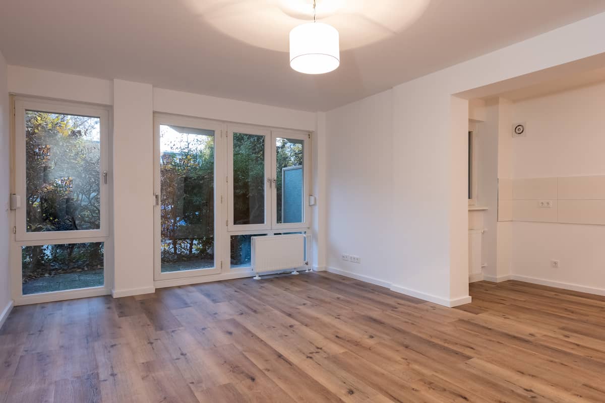 Musterwohnung mit Terrasse