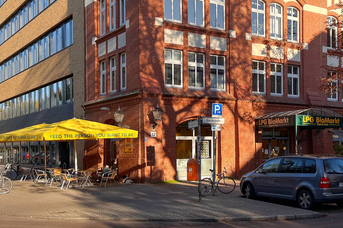 Biomarkt in 200 Metern