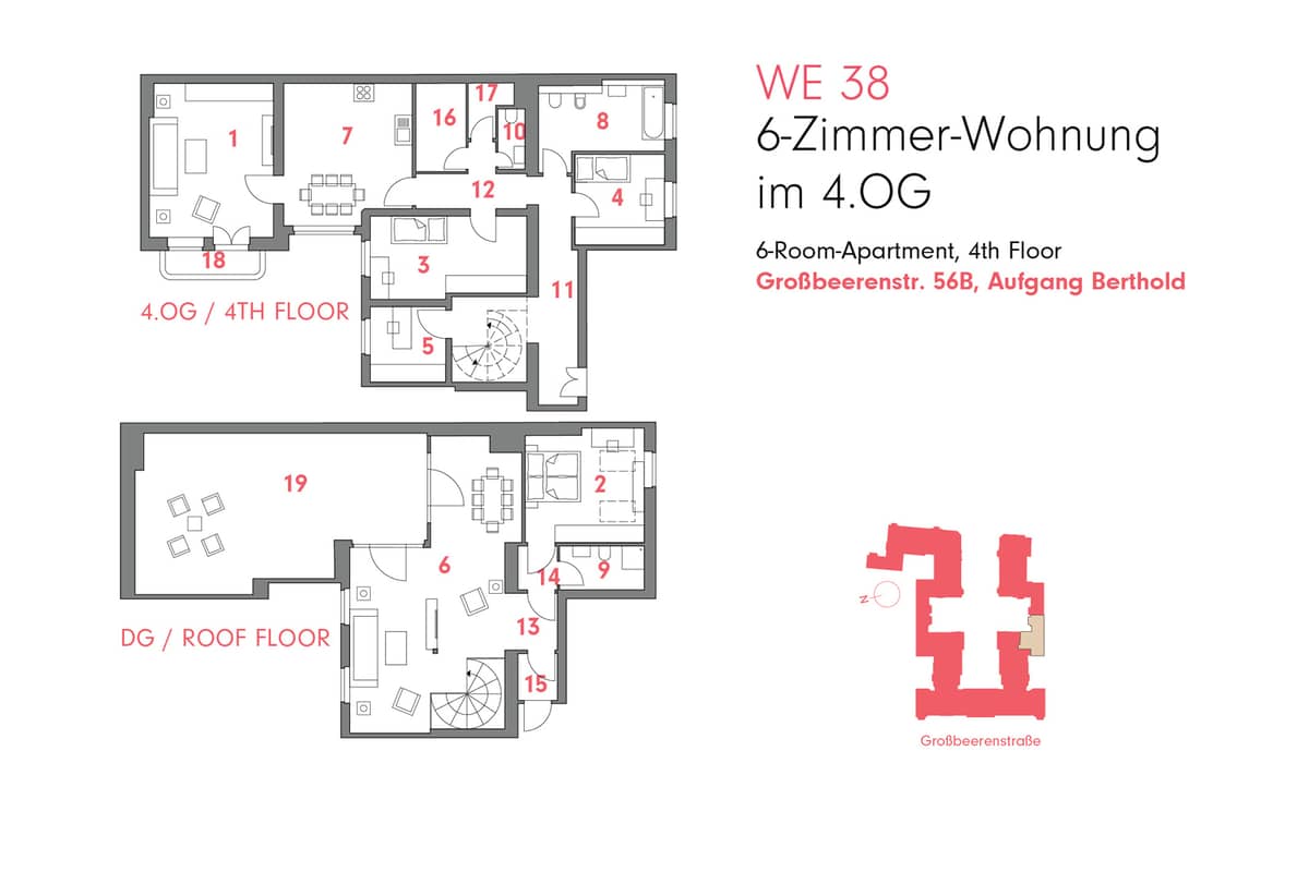 Grundriss WE 38