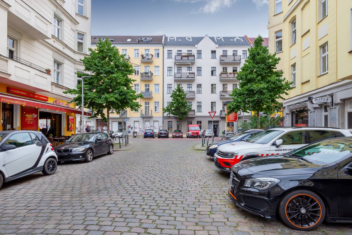 Hausansicht Straße
