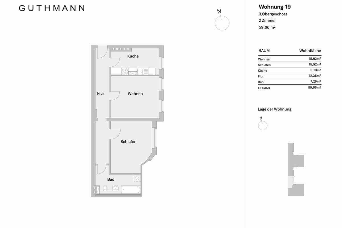 Grundriss WE19
