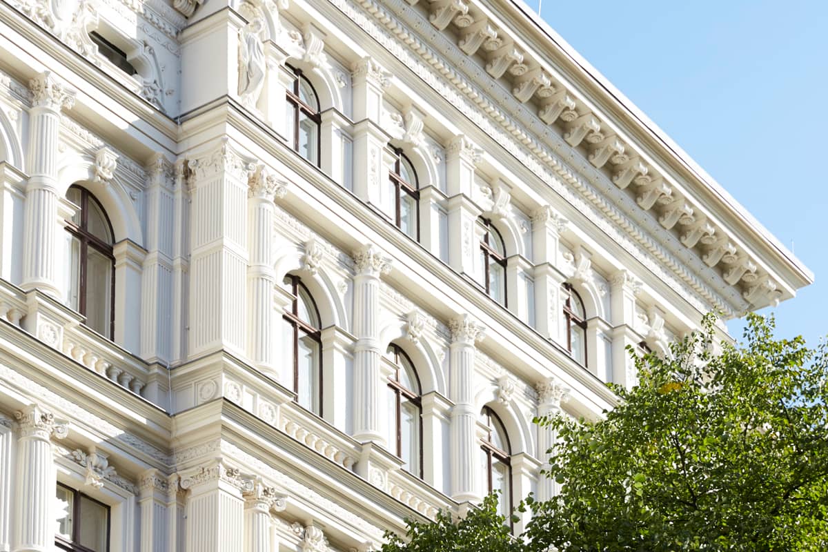 Prachtvolle Altbauten