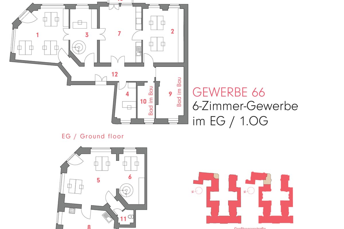 Grundriss Gewerbe 66