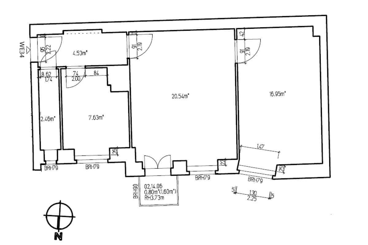 Grundriss WE35