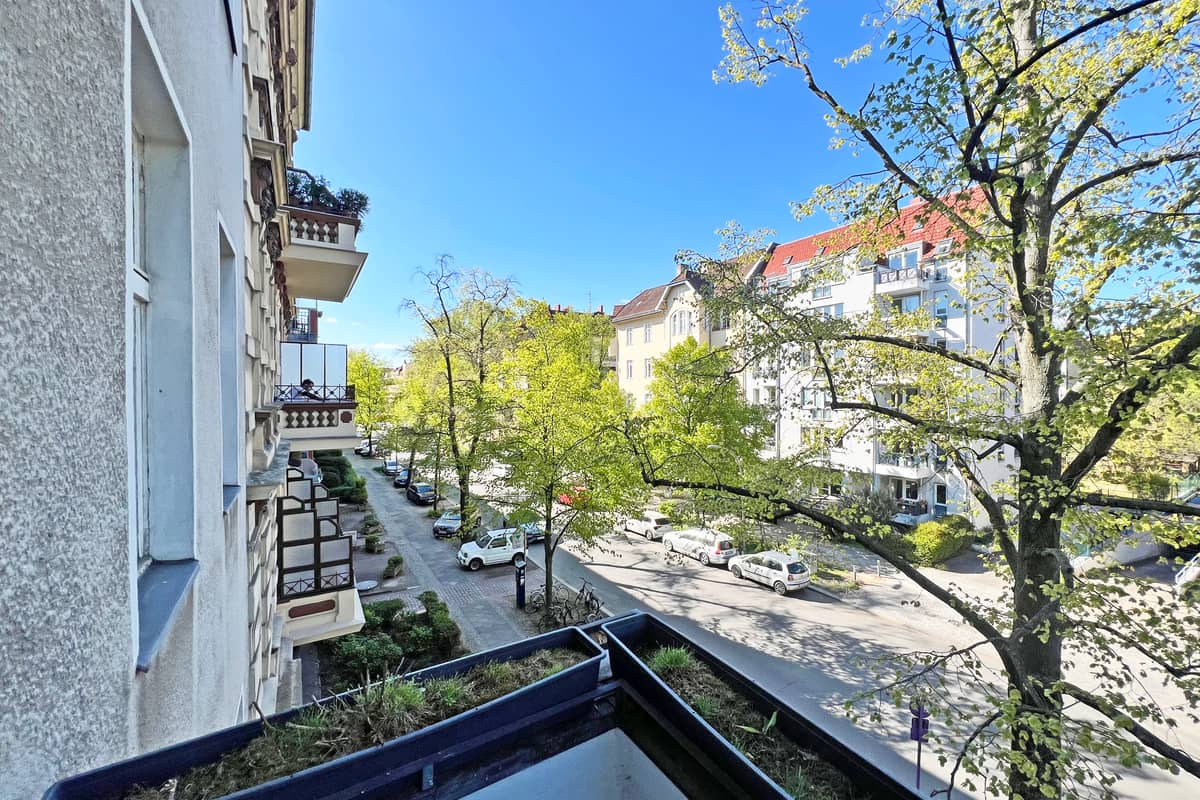 Balkonausblick