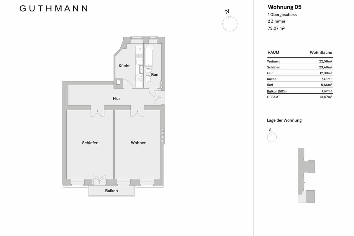 Grundriss WE05
