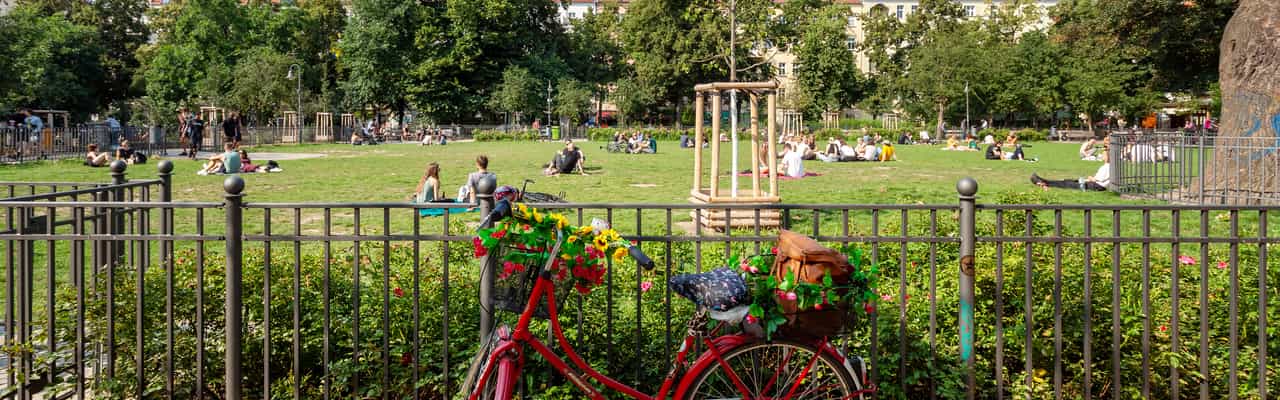 Berlin-Friedrichshain. Altbauwohnungen zwischen Simon-Dach-Kiez und Mediaspree.