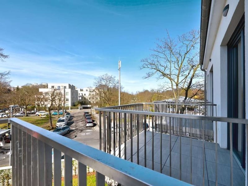 Elegante 2-Zimmer-Etagenwohnung im Erstbezug – Fußbodenheizung, Einbauküche und Balkon