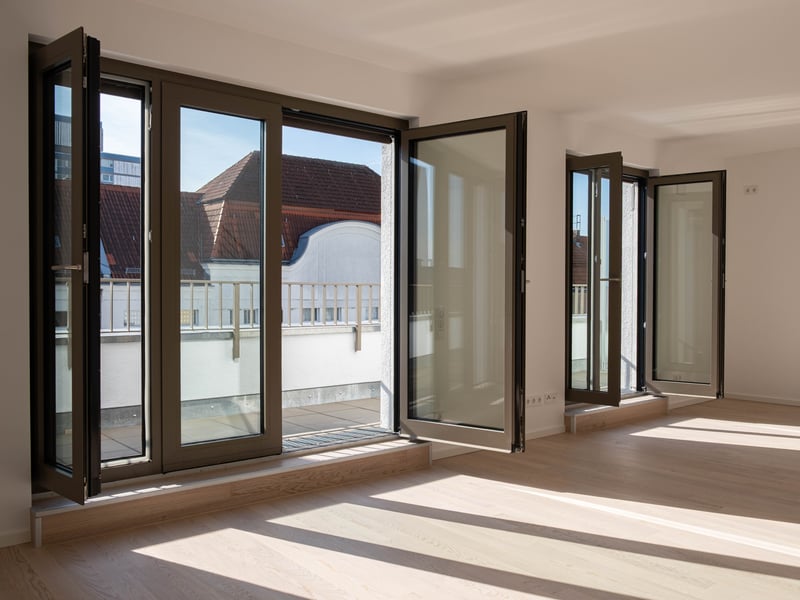 At home at the very top – 100 m² Penthouse, two terraces and panoramic view