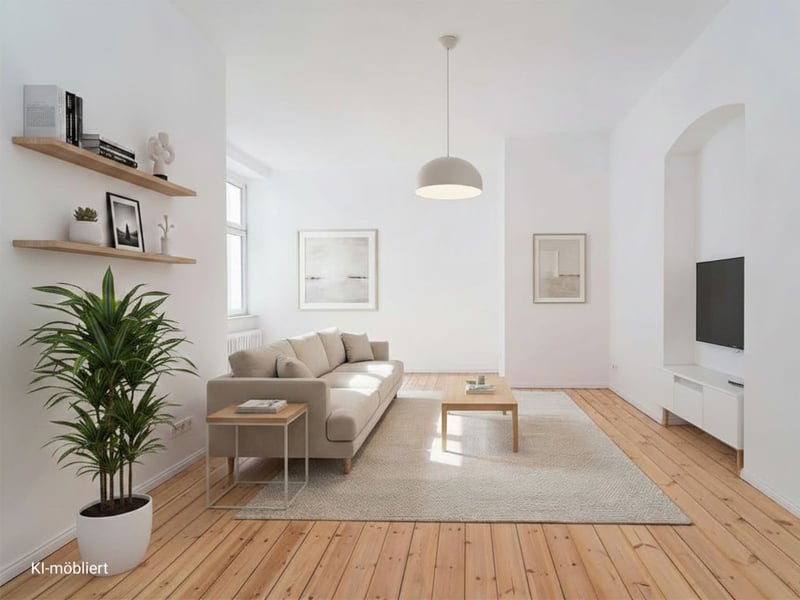 Modern 2-room apartment with private garden in Wilmersdorf
