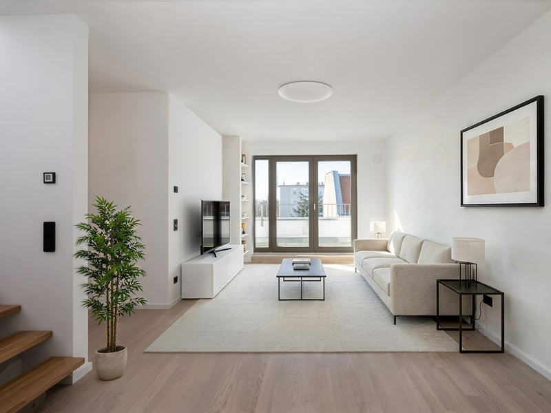 Penthouse living over the rooftops of Wilmersdorf – 3.5 rooms with three terraces
