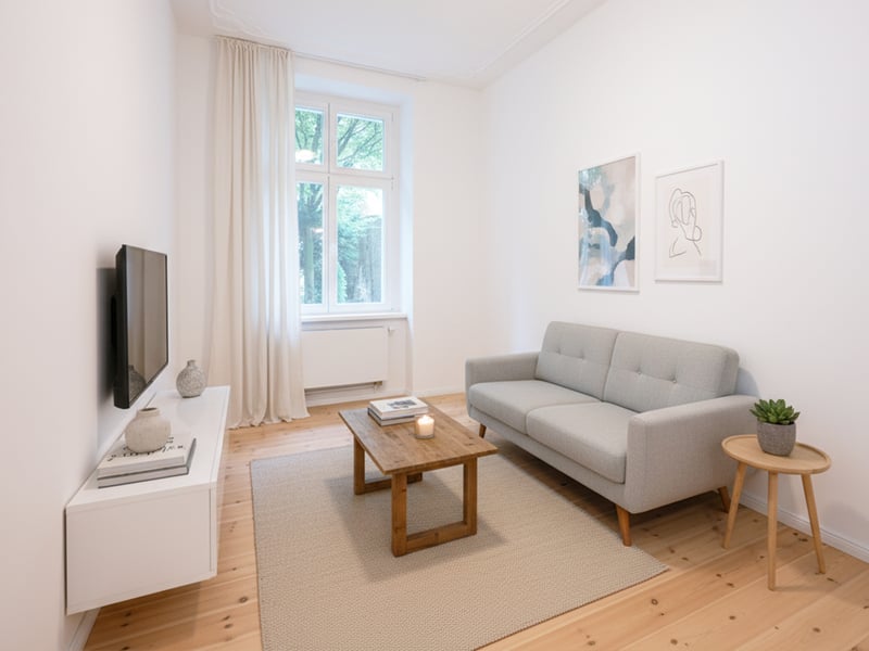Charmante 2-Zimmer Altbauwohnung mit Terrasse und Privatgarten