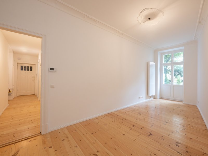 2-Zimmer-Altbau mit privater Terrasse und Privatgarten in Moabit