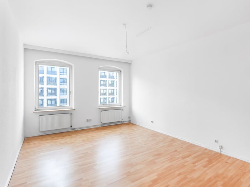 Bright, unfurnished apartment with a balcony, approximately 54 square meters, near Charlottenburg Palace