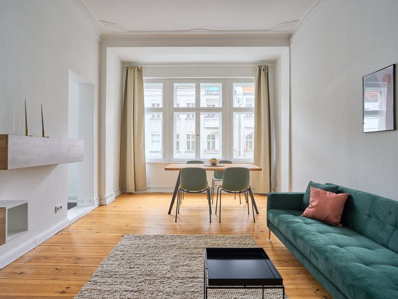 Urban living in a mature neighbourhood of historic buildings in south-east Berlin