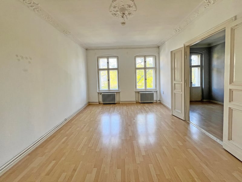 At Wenckebach Hospital: Vacant 2-room apartment with balcony