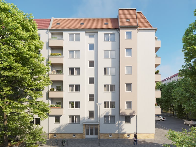 Investing in Berlin-Friedrichshain: Rented 1-room apartment